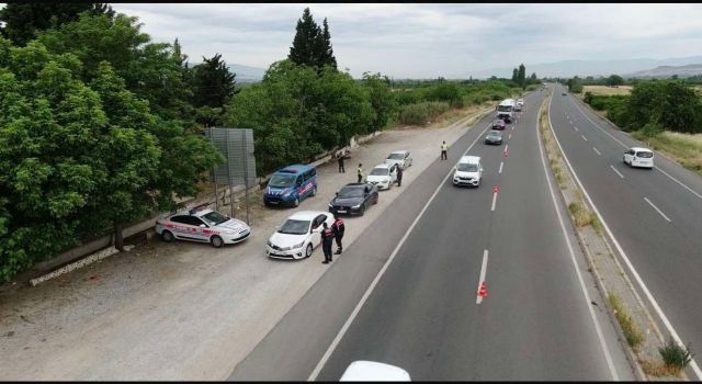 Yol kontrolünde 259 araç sorgulandı