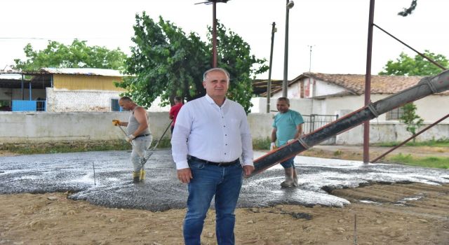 Başkan Kaya Yazıdere Mahallesi'ndeki çalışmaları yerinde inceledi