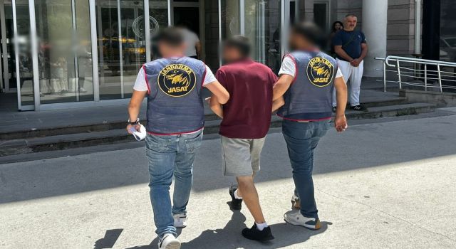 18 yıl hapis cezası bulunan şahıs JASAT'a takıldı