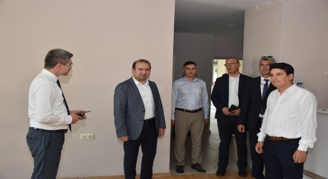 Müdür Şenkul, Didim'deki sağlık hizmetlerini yerinde inceledi