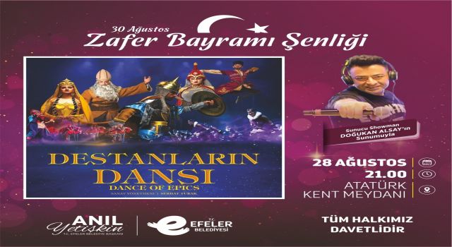 Efeler Belediyesi'nden Zafer Bayramı şenliği