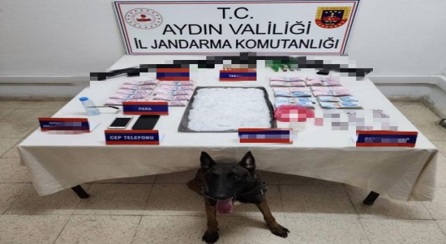 Aydın’da 2 kilogram uyuşturucu madde ele geçirildi