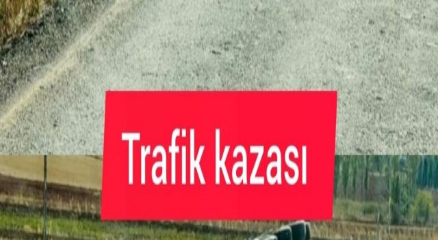 Eycelli Mahallesi'nde trafik kazası 