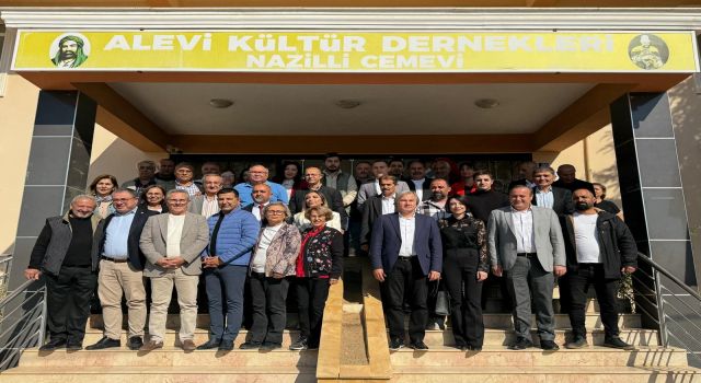 Nazilli protokolü dayanışma kahvaltısında bir araya geldi