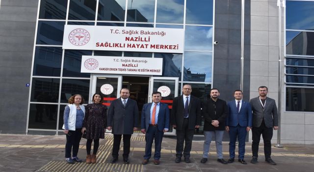 Vali Yardımcısı Ballı, Nazilli'deki sağlık tesislerini inceledi