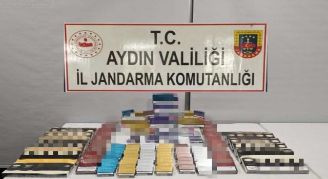 Aydın’da kaçak sigara operasyonu