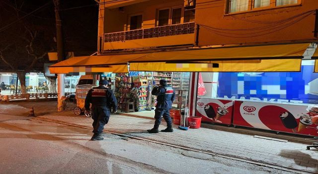 Jandarmadan sahte ve kaçak alkol denetimi
