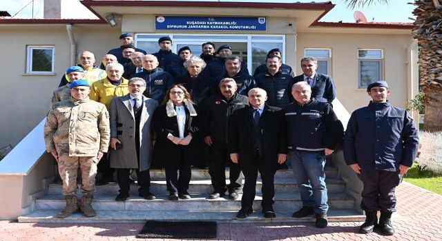 Kuşadası sahil şeridinde 'tsunami' incelemesi