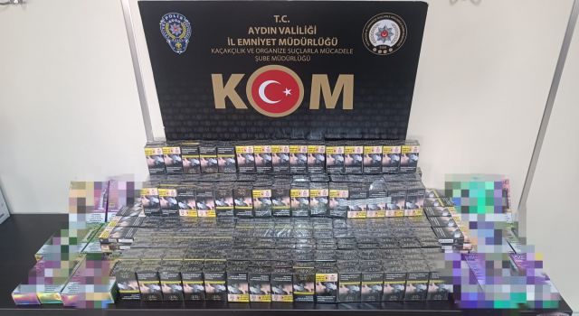 Aydın'da polis ekipleri kaçakçılığa geçit vermiyor