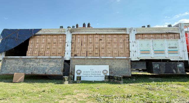 Aydın'da tağşiş yağ operasyonu