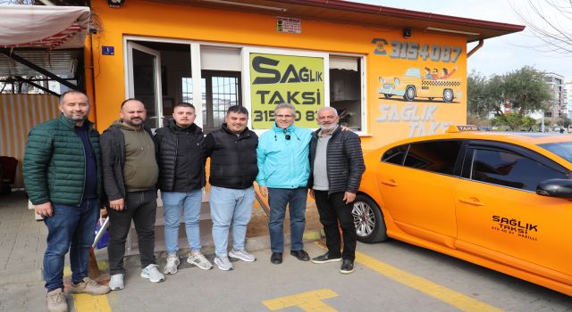 Başkan Tetik taksicilerin sorunlarını dinledi