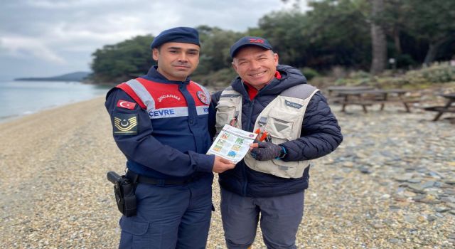 Dilek Yarımadası Milli Parkı'nda jandarma denetimi