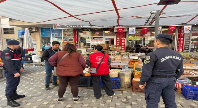 Jandarmadan vatandaşlara bilgilendirme