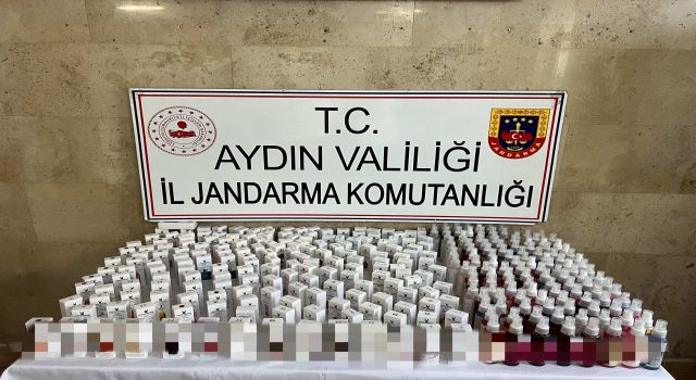 Piyasa değeri 1 milyon liranın üzerinde taklit parfüm ele geçirildi