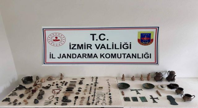 Tarihi eserleri 2 milyon liraya satacaktı, jandarmaya yakalandı