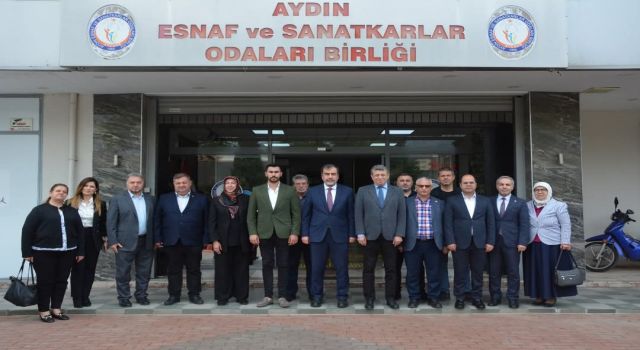 AK Parti Aydın İl Başkanı Mehmet Erdem’den Kurum Ziyaretleri