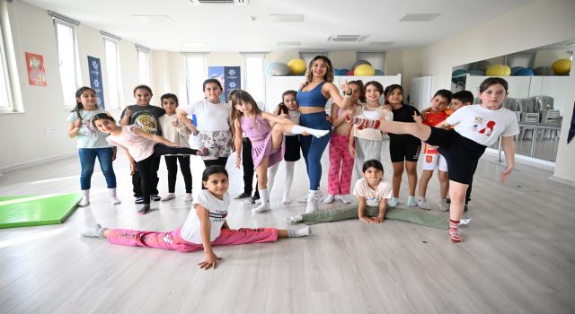 Aydın’da minikler jimnastikle büyüyor