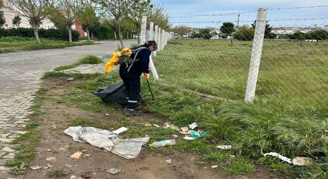 Didim'de mıntıka temizliği yapıldı