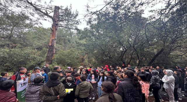 Milli Park Doğa Eğitim Merkezi, ortaokul öğrencilerini ağırladı