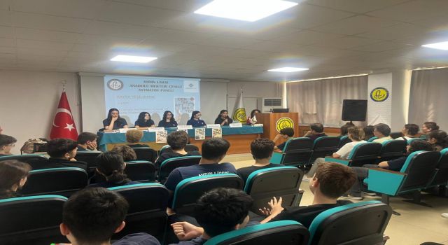 Aydın Lisesi’nde anlamlı panel