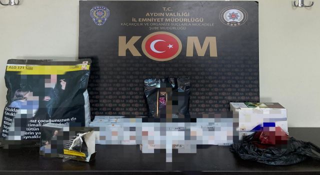 Aydın'da KOM ekipleri kaçakçılığa geçit vermedi: 8 şüpheli yakalandı