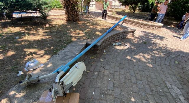 Aydın'da parkta oturan şahıslar ölümden döndü: 2 yaralı