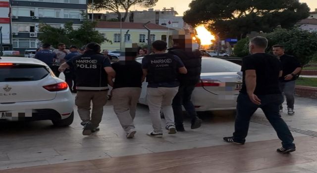 Aydın'da uyuşturucu operasyonu 6 şüpheli tutuklandı
