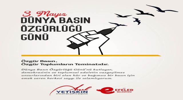 Başkan Yetişkin'den Dünya Basın Özgürlüğü Günü Mesajı