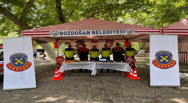 Bozdoğan’da Trafik Haftası renkli kutlandı