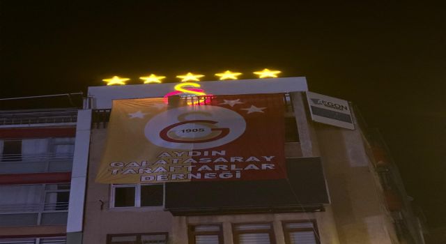 Galatasaraylılar, Aydın'da beşinci yıldızı yaktı
