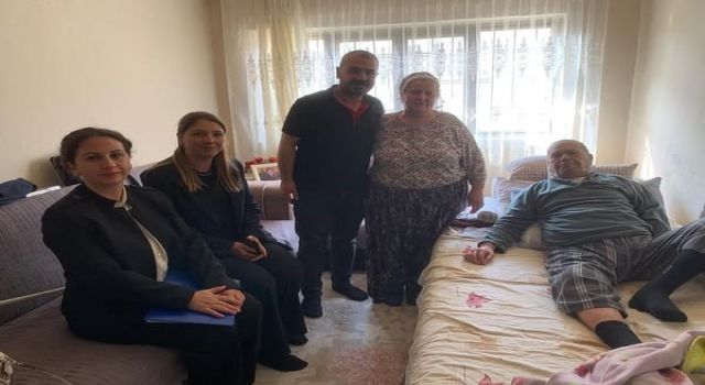 Germencik Belediyesi'nden hasta yatağı desteği