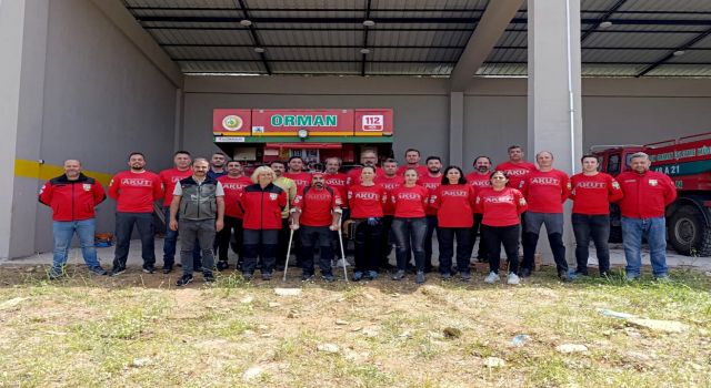 Orman ekiplerinden, 'Orman yangınlarını önleme' eğitimi