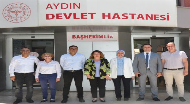 Aydın Devlet Hastanesi’nde bayramlaşma töreni düzenlendi