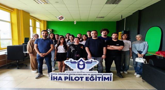 Aydın'da Ticari İHA Pilotları mezun oldu