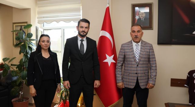 AYKUT ÖZSU ZİYARETLERİNE DEVAM EDİYOR