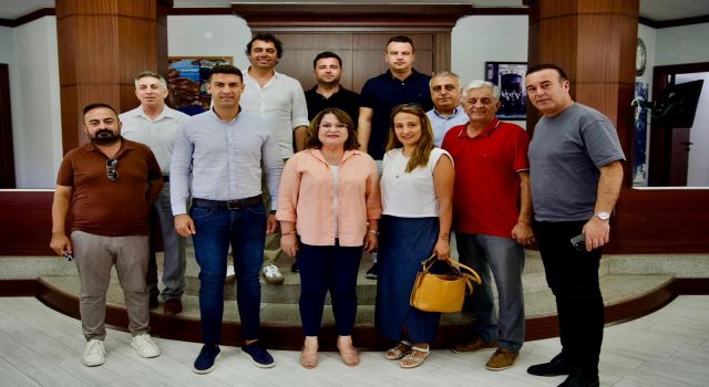 Başkan Gençay turizmcileri ağırladı