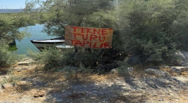 İzinsiz tekne turunu Jandarma sonlandırdı
