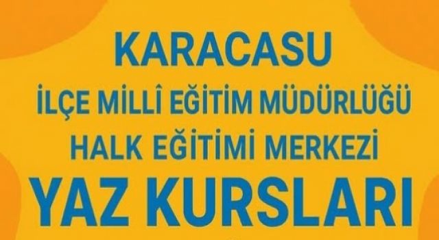 Karacasu’da yaz tatili eğitimle değerlendirilecek