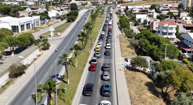 Kuşadası Kurban Bayramı'nda tatilcilerin akınına uğradı