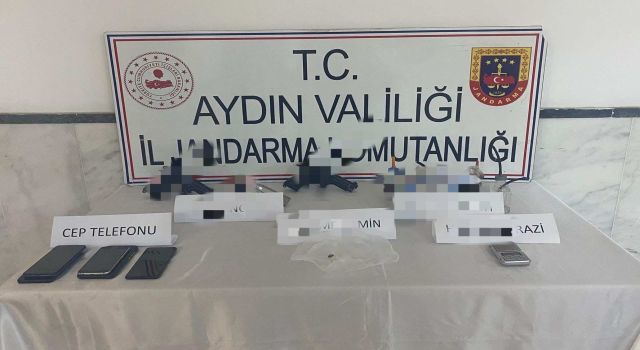 Kuyucak’taki eve uyuşturucu baskını