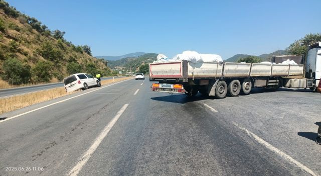 Milas-Söke Karayolu'nda trafik kazası