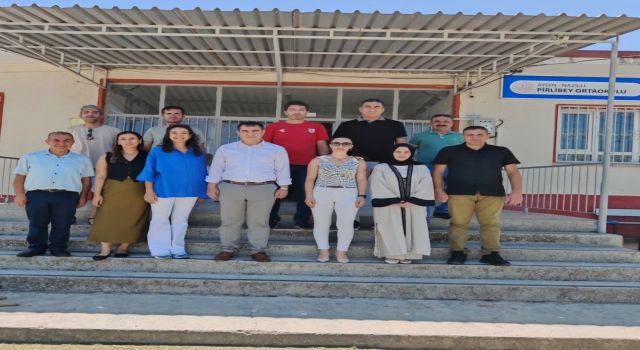 Nazilli İlçe Milli Eğitim Müdürü Şimşek’ten Pirlibey Ortaokulu’na Ziyaret