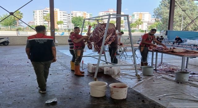 Nazilli İlçe Tarım ve Orman Müdürlüğü ekiplerinden bayramda yoğun mesai