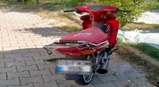 Sahte plakalı motosiklet sürücüsüne 74 bin lira ceza