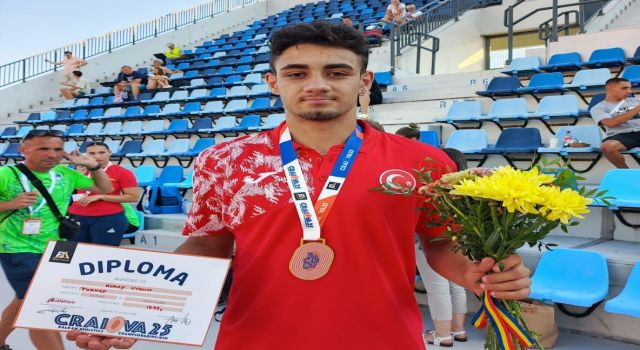 Aydınlı milli sporcu Balkan Şampiyonu oldu