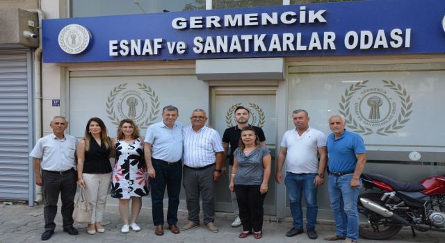 Başkan Künkcü, Germencik esnafıyla bir araya geldi