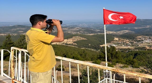 Bozdoğan’da ormanlar gözetleniyor