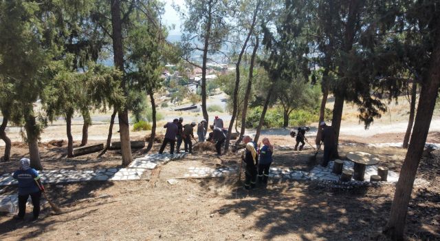 Bozdoğan'da yangın önlemi 