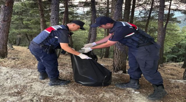 Buharkent’te Jandarmadan Orman Yangınlarına Karşı Önlem