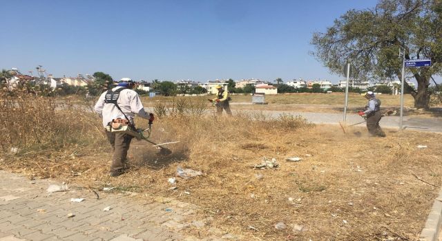 Didim genelinde temizlik ve yeşil alan bakımları yaz boyunca devam edecek